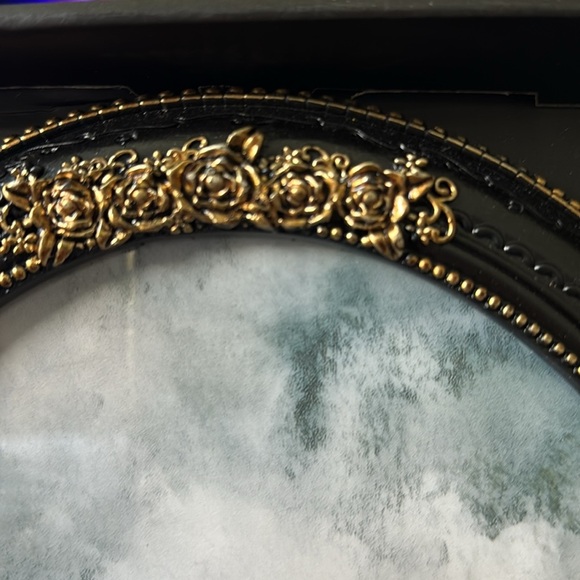 Marmont Hill Witch on Broom Framed Art HALLOWEEN Decor Black Gold 11x14 - Picture 5 of 9